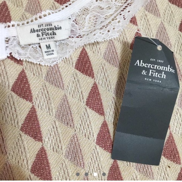 NWTs Abercrombie & Fitch White Lace Bralette - Picture 6 of 7